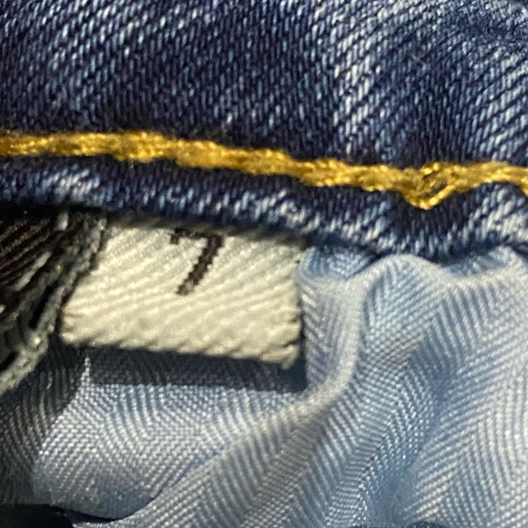 7 for all man kind skinny jeans girls size 7 - Picture 3 of 4